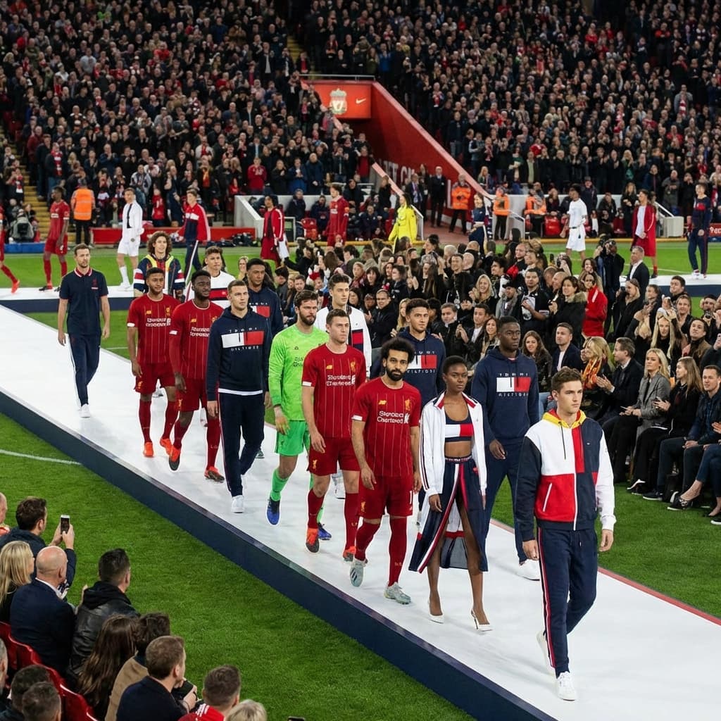 Ливерпуль и Tommy Hilfiger: мода на футболе начинается с подиума