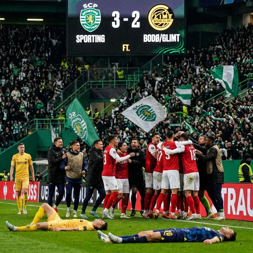 Уникальный камбэк: «Спортинг» уничтожает «Буде-Глимт» в ЛЧ