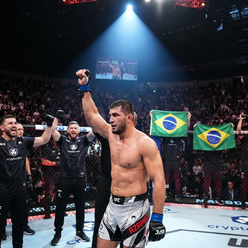 Нальчик на карте UFC: Азамат Мурзаканов и его бразильские фанаты