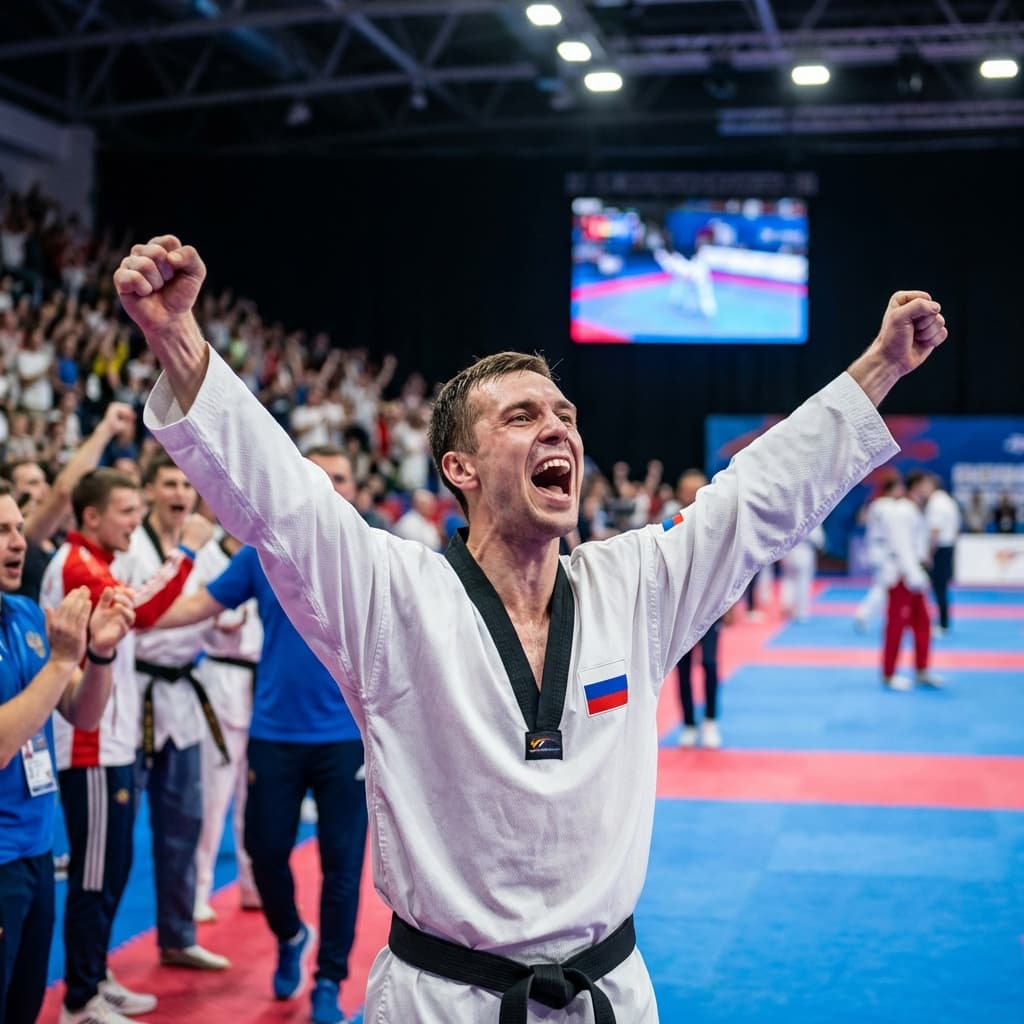 Тхэквондо: Башир Аджиев принёс России золото чемпионата мира