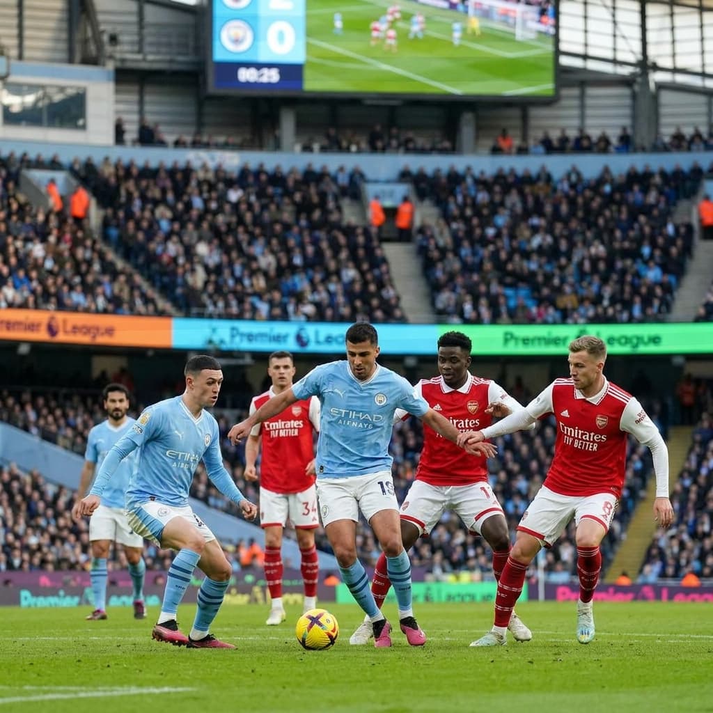 Тактический поединок: «Сити» против «Арсенала» в АПЛ