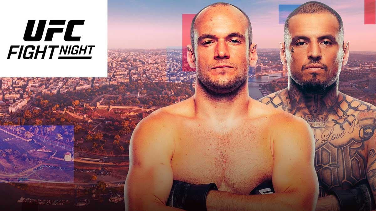 UFC Fight Night 283: Белград готовится к боям звезд