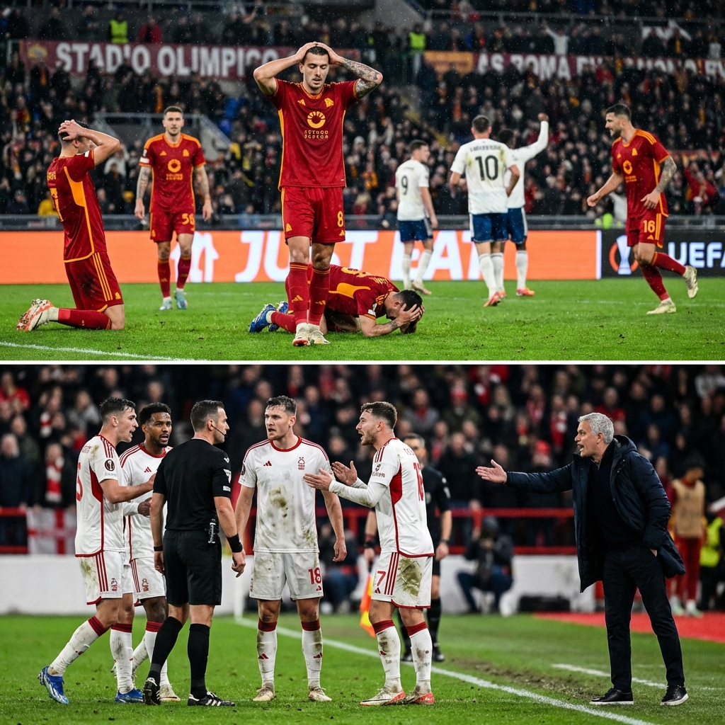 Невероятные страсти в еврокубках: «Рома» и «Форест» на грани