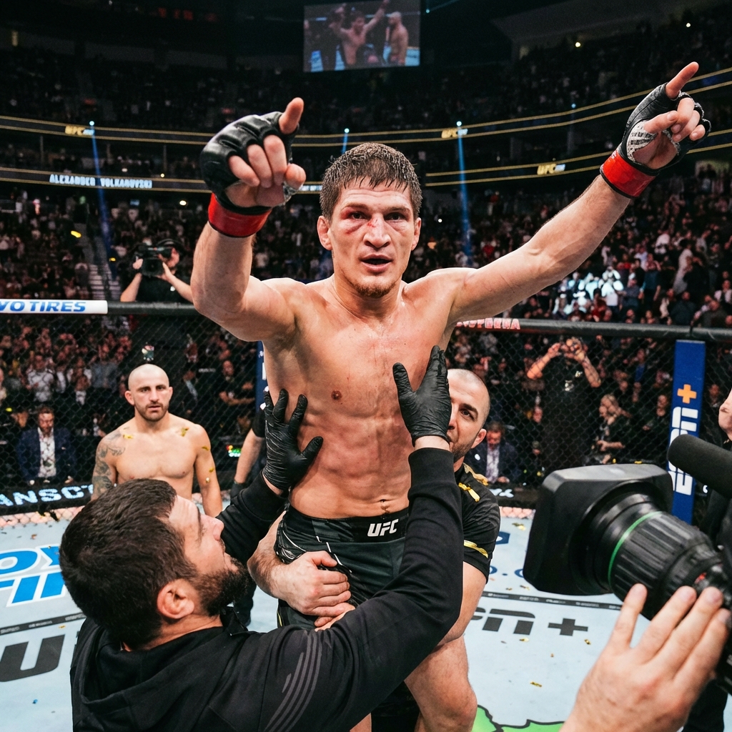 Евлоев мечтает о титульном поединке с Волкановски после победы