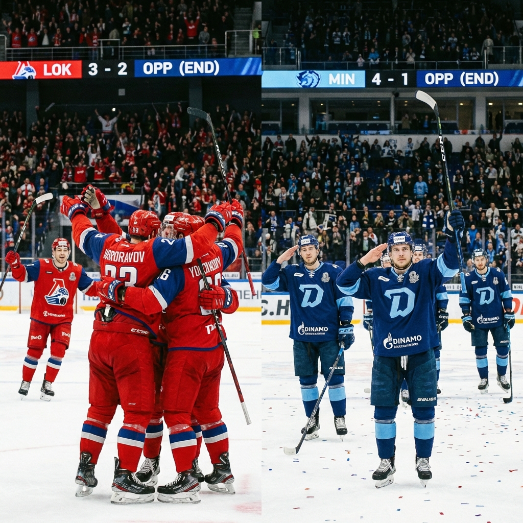 Невероятный камбэк «Локомотива» и уверенная победа Минска в плей-офф
